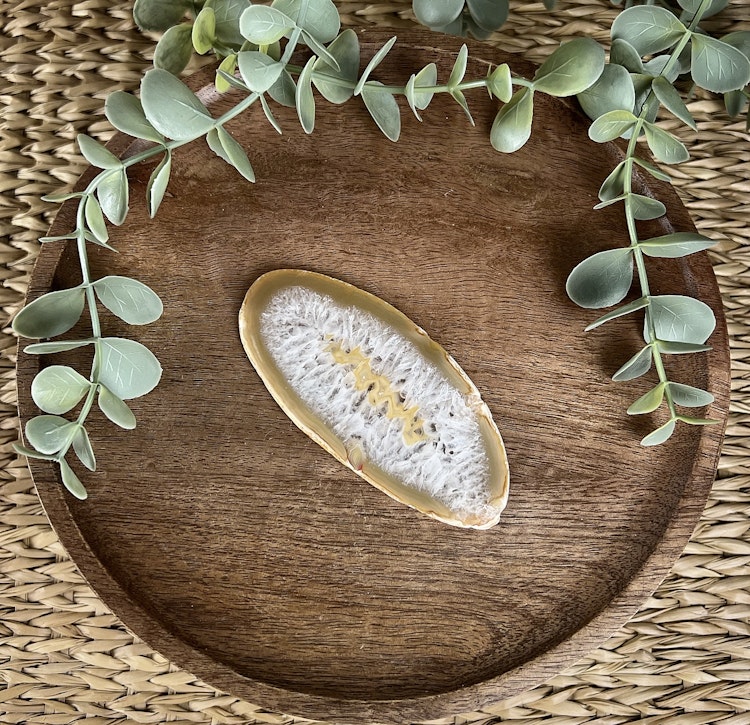 Agatskiva (naturlig) A
