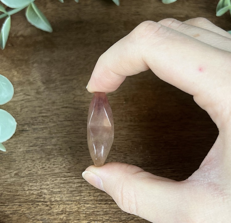 Fluorithjärta ”godisfluorit/candyflourite” B