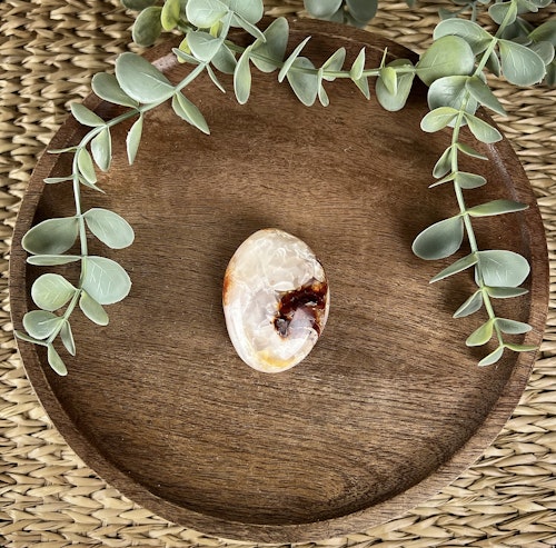 Karneol meditationssten (handsten) A