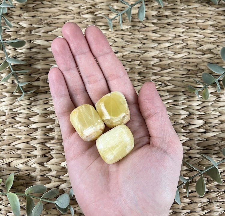 Citronkalcit ”kramis”/cuddle