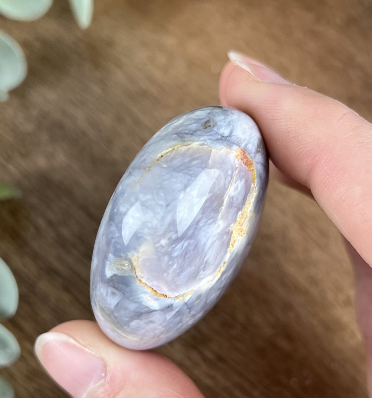 Violett Kalcedon handsten E