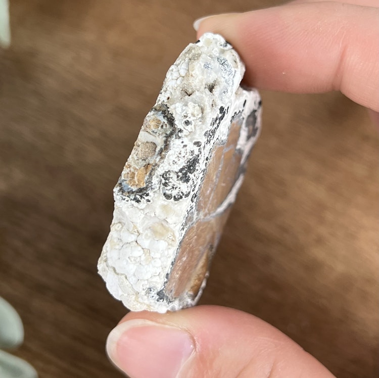 Brecci Jaspis rå bit C