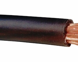 10 mm2 Strömkabel svart CCA 5 meter