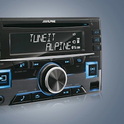 Alpine CDE-W296BT 2-DIN Receiver with Bluetooth