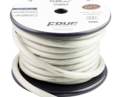 FOUR Connect STAGE3 50mm2 Satin Silver S-TOFC Power Cable