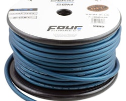 FOUR Connect STAGE3 20mm2 Satin Blue S-TOFC Power Cable