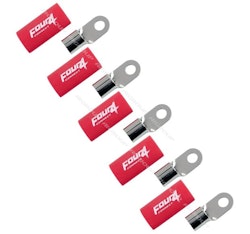 4Connect 4-690963 M8 Ring Kabelsko 35mm², 5x röda