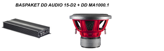 DD Audio DM1000a.1 Slutsteg med Nya Power 15- D2