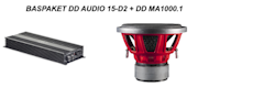 DD Audio DM1000a.1 Slutsteg med Nya Power 15- D2