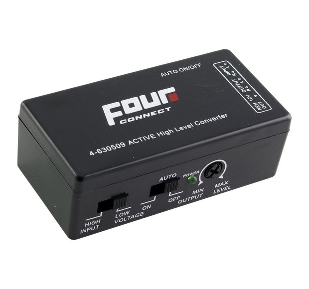FOUR Connect 4-630509 High Low Level Adapter Adjustable, Active