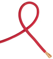Prisvärd kabel - 50mm2 Röd / Pris per Löpmeter