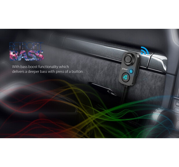 FOUR Bluetooth in-car handsfree / transmitter