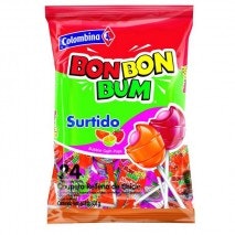 BON BON BUM ASSORTED LOLLYPOPS
