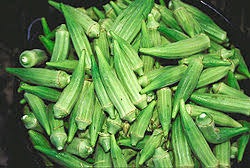 Okra fresh