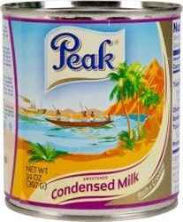 PEAK CONDENSED SUGARED MILK