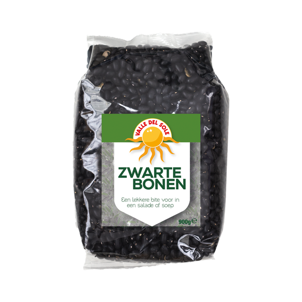 VALLE DEL SOLE BLACK TURTLE BEANS 900 gr