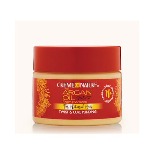 CREME OF NATURE ARGAN OIL For Natural Hair TWIST & CURL PUDDING