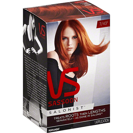 VIDAL SASSOON SALONIST HAIR COLOR