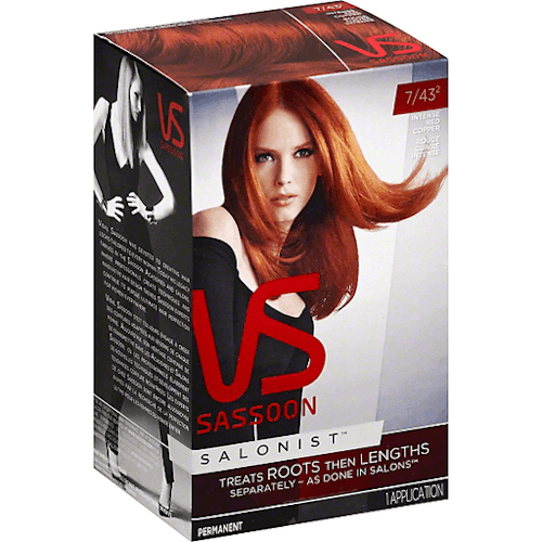VIDAL SASSOON SALONIST HAIR COLOR