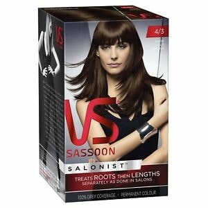 VIDAL SASSOON SALONIST HAIR COLOR