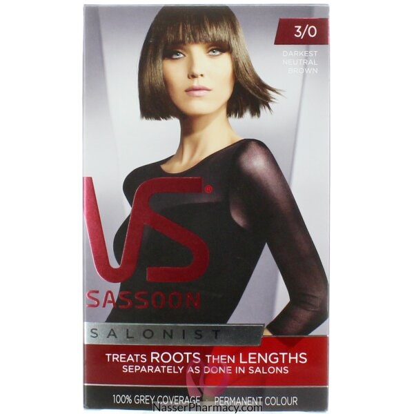 VIDAL SASSOON SALONIST HAIR COLOR