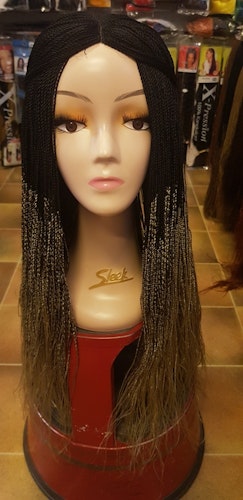 Braided wig color 1B/27