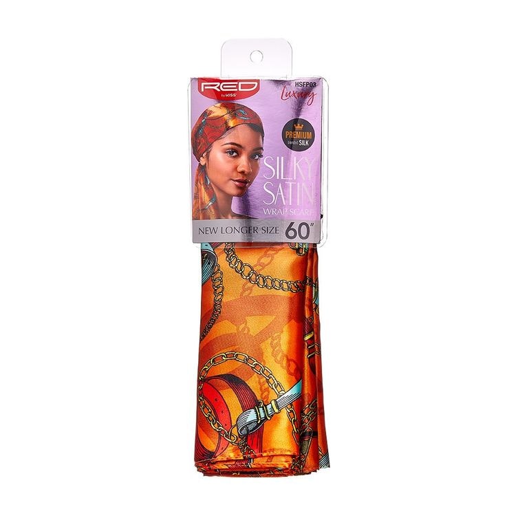 Silk satin Wrap Scarf