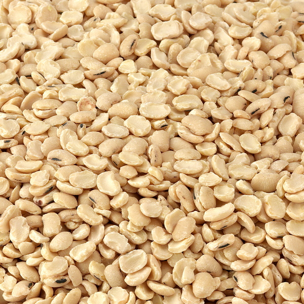 Peeled beans