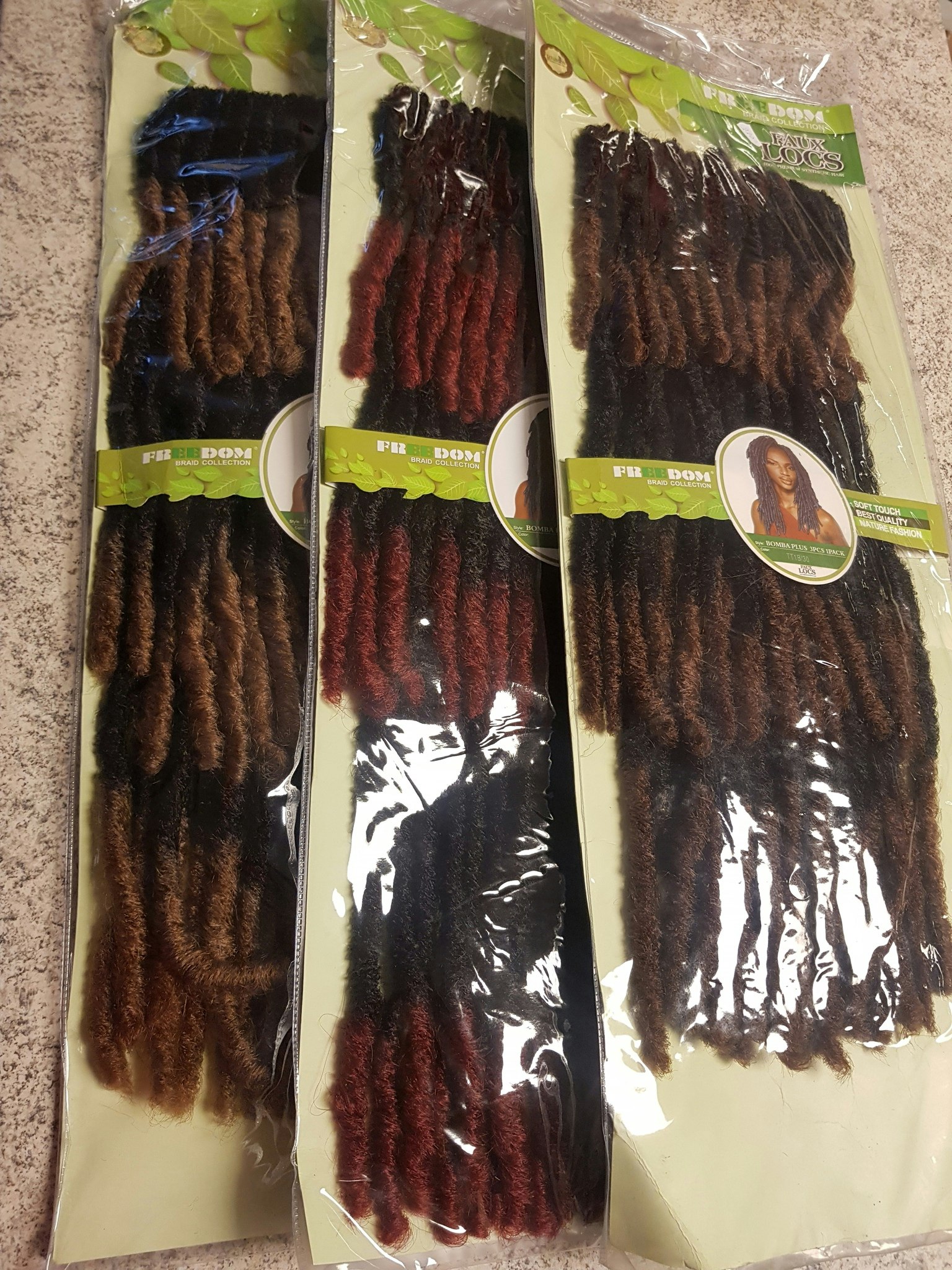 Bomba plus Faux Locs