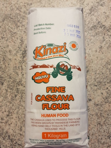 Kinazi Cassava Flour 1kg