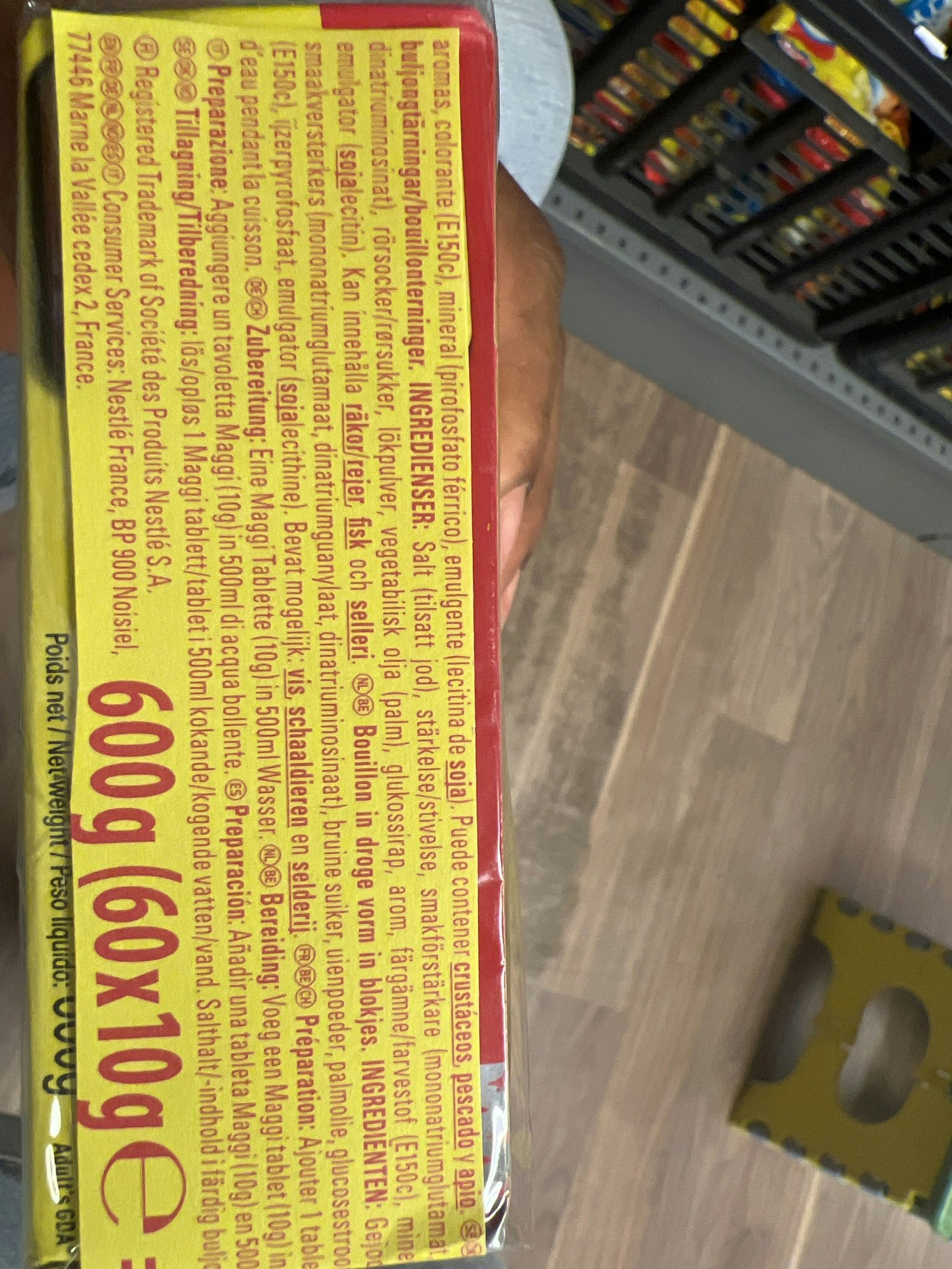 Maggi Tablets  60 x 10 gr