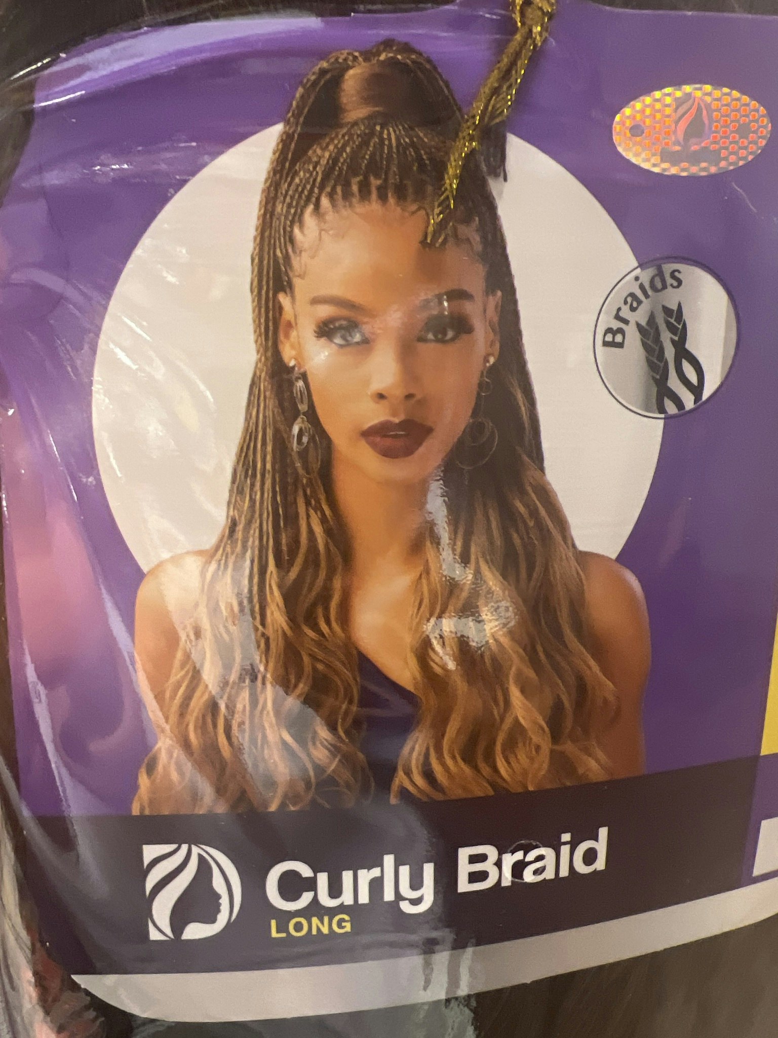 Big  pack Curl braid  320gr