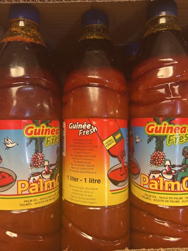 Guinea fresh Palm oil 1 Lt