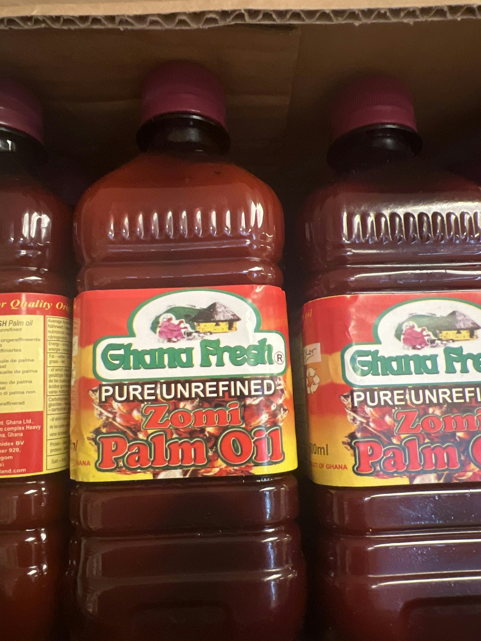 Ghana fresh palm oil 500ml