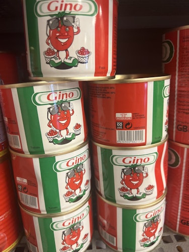Gino tomato paste 200gr