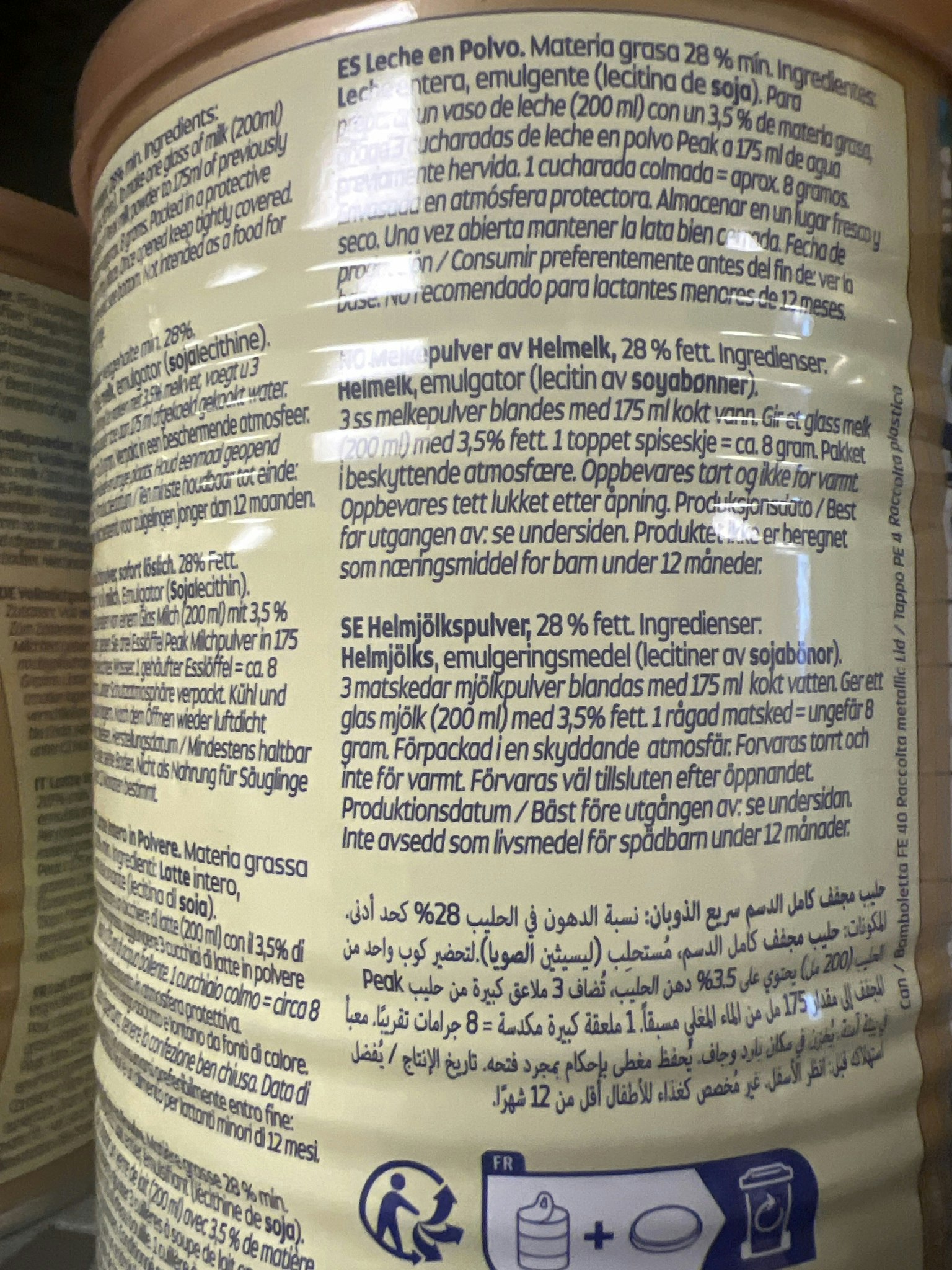 Peak Milkpowder