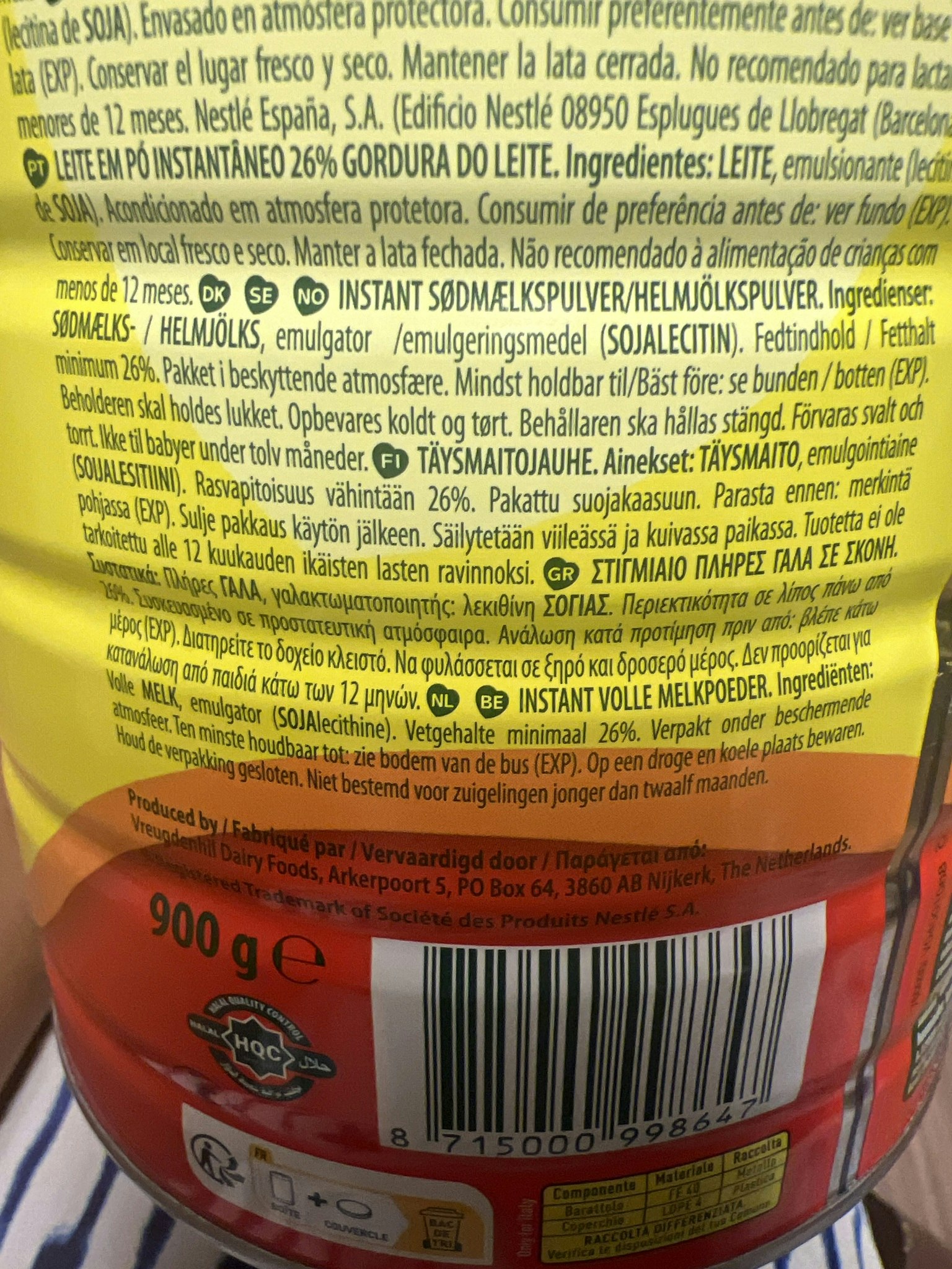 Nido Milk powder