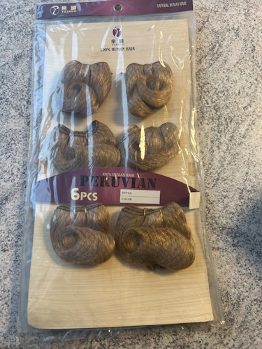 Yushou human hair 6pc