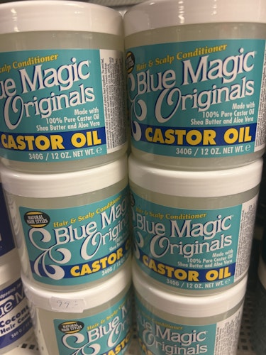 Blue magic with castor oil,sheabutter,Aloe vera