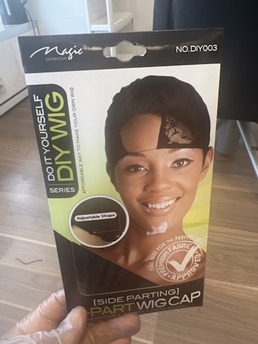 Adjustable u-part lace wig cap