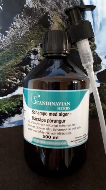 Schampo med alger XL - med pump - 500 ml