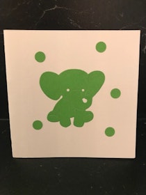 Elefant grön