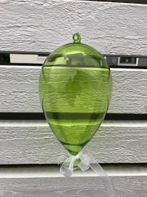 Ballong Dekoration i Glas Grön