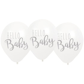 Hello Baby Ballonger vit