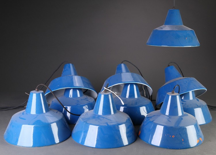 Louis Poulsen Industrilampa - Blå