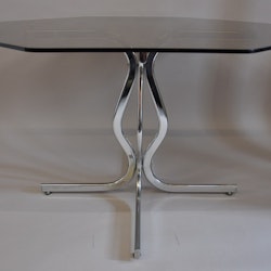 Hyr bord, Willy Rizzo Table - Glasbord