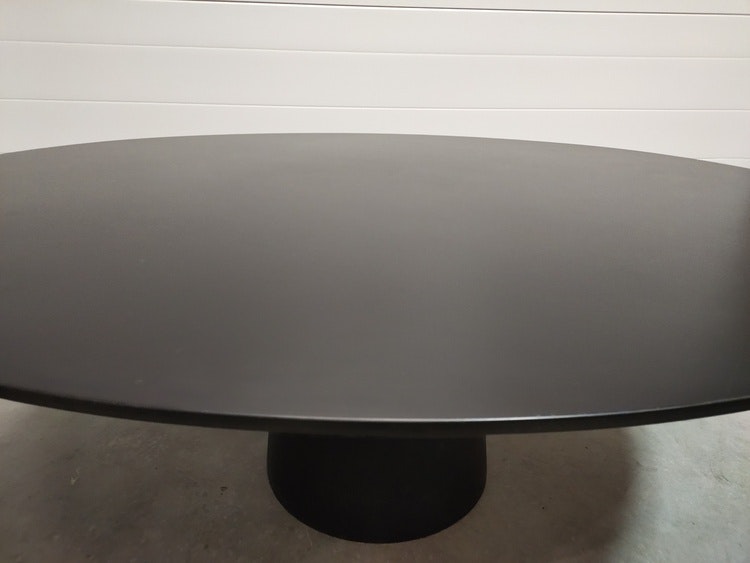 Hyr runt bord, Moooi Container Table Svart HPL 180 cm - Marcel Wanders