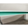 Glasbord med fällbara ben - 180 x 90 cm