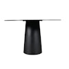 Hyr svart rund bord, Moooi Container Table - 120 cm