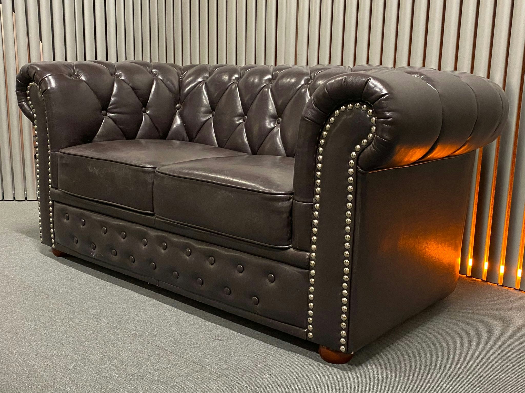 Hyr Chesterfield soffa - 170 cm